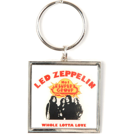 Led Zeppelin Whole Lotta Love Metal Key Chain