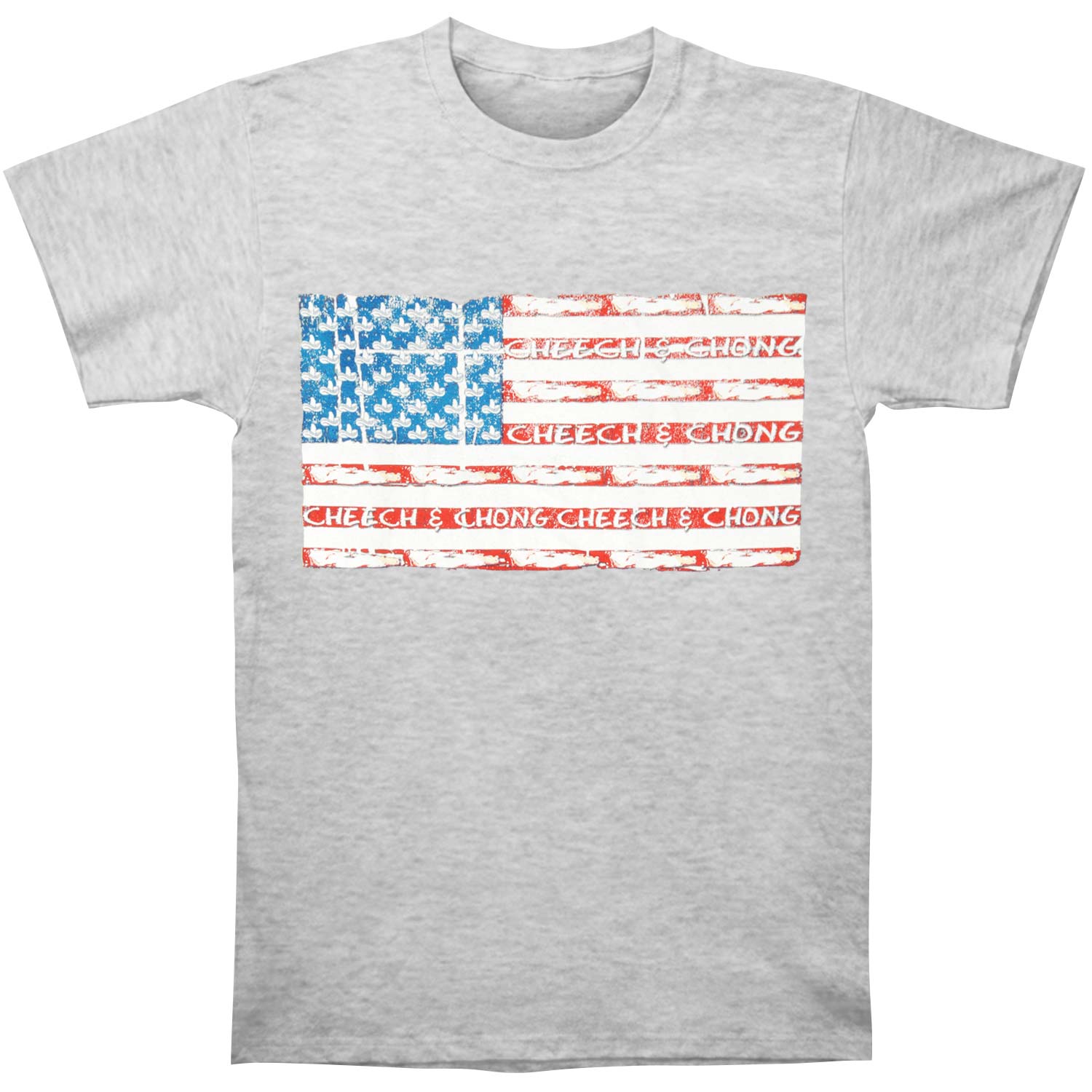 Cheech & Chong Sombrero / Joint Flag T-shirt