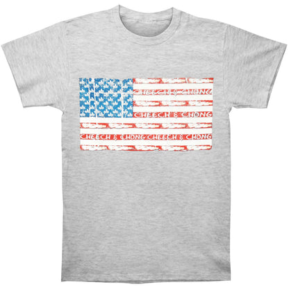 Cheech & Chong Sombrero / Joint Flag T-shirt
