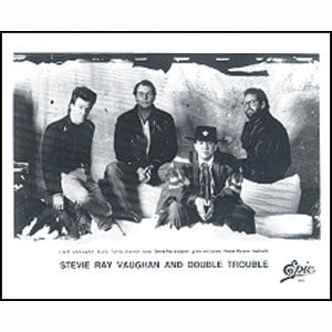 Stevie Ray Vaughan Promo Glossy