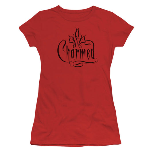 Charmed Logo Cap Sleeve Junior Top
