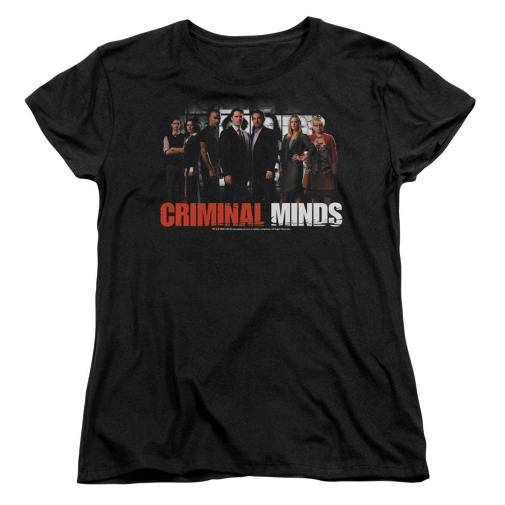 Criminal Minds The Brain Trust Womens T-shirt