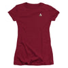 Tng Command Emblem Cap Sleeve Junior Top