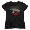 Retro Enterprise Womens T-shirt