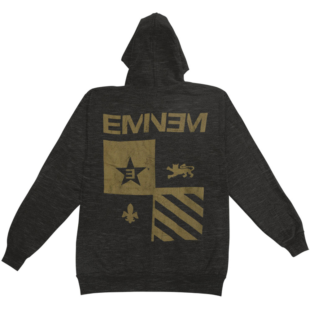 Eminem Detroit Seal Zippered Hooded Sweatshirt