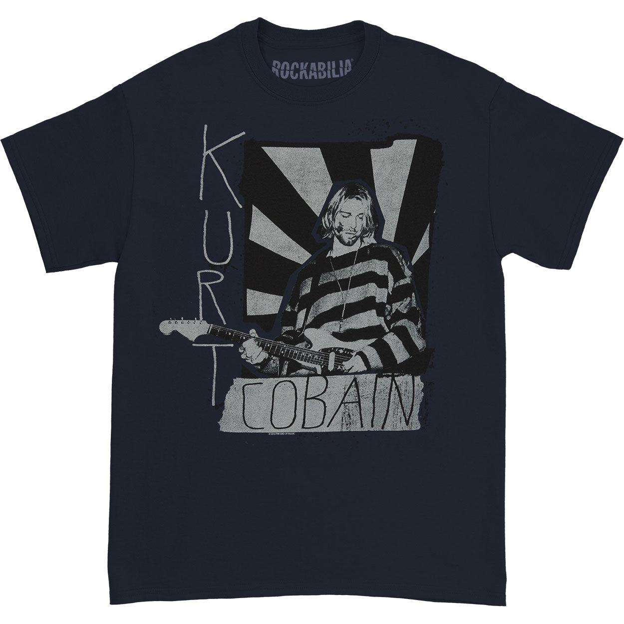 Nirvana Striped Burst T-shirt