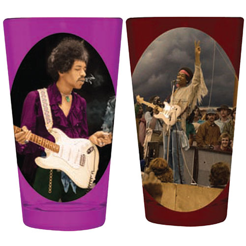 Jimi Hendrix Show Pub Glass Set