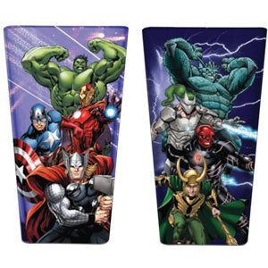 Avengers Avengers & Villains Pub Glass Set