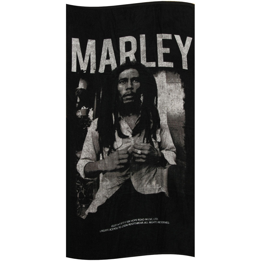 Bob Marley Stance Beach Towel Beach Towel