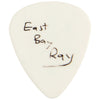 Logo On White Guitar Pick