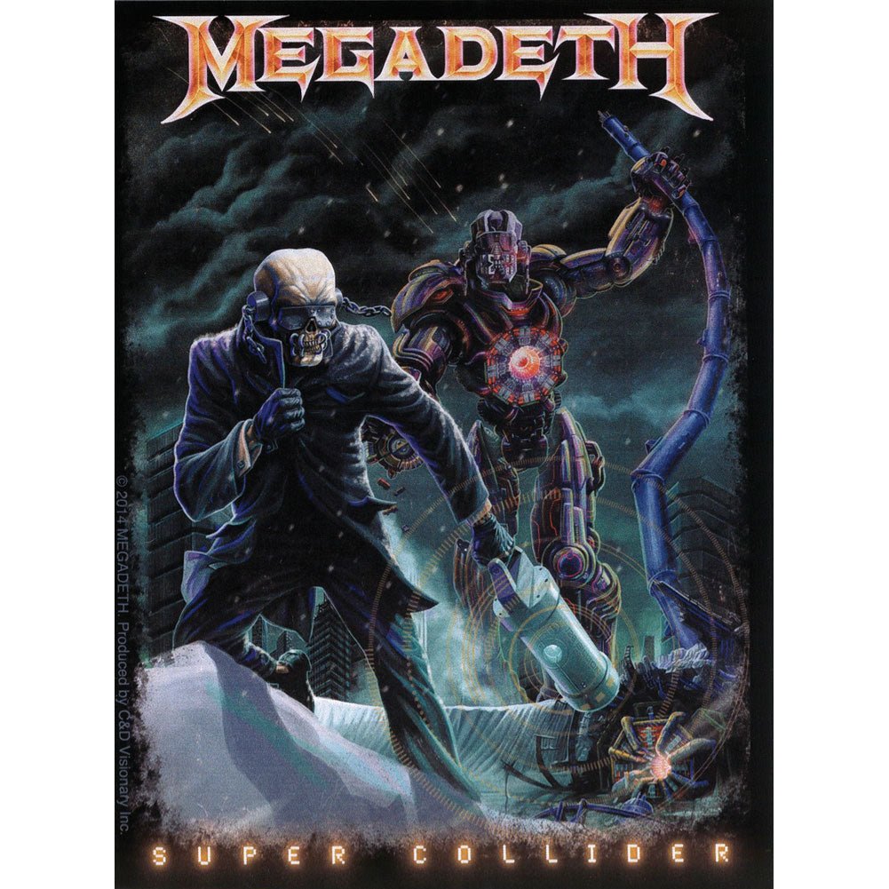 Megadeth Supercollider Sticker