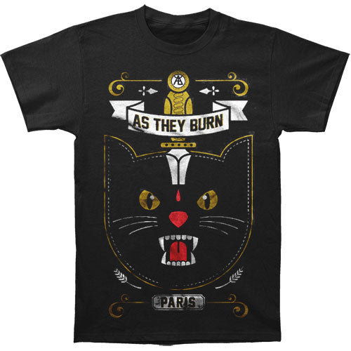 As They Burn Black Cat T-shirt