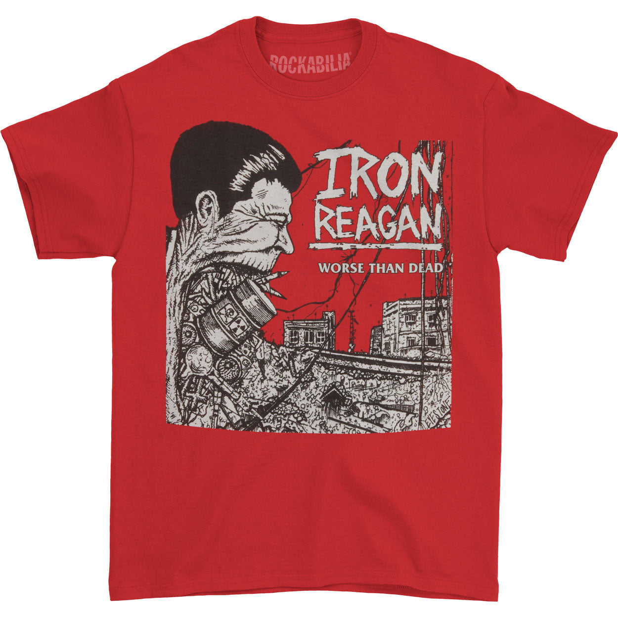 Iron Reagan Worse Than Dead T-shirt