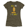 Ask Me If I Care Cap Sleeve Junior Top