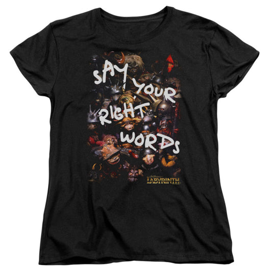Right Words Womens T-shirt