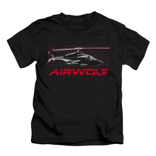 Airwolf Grid Childrens T-shirt