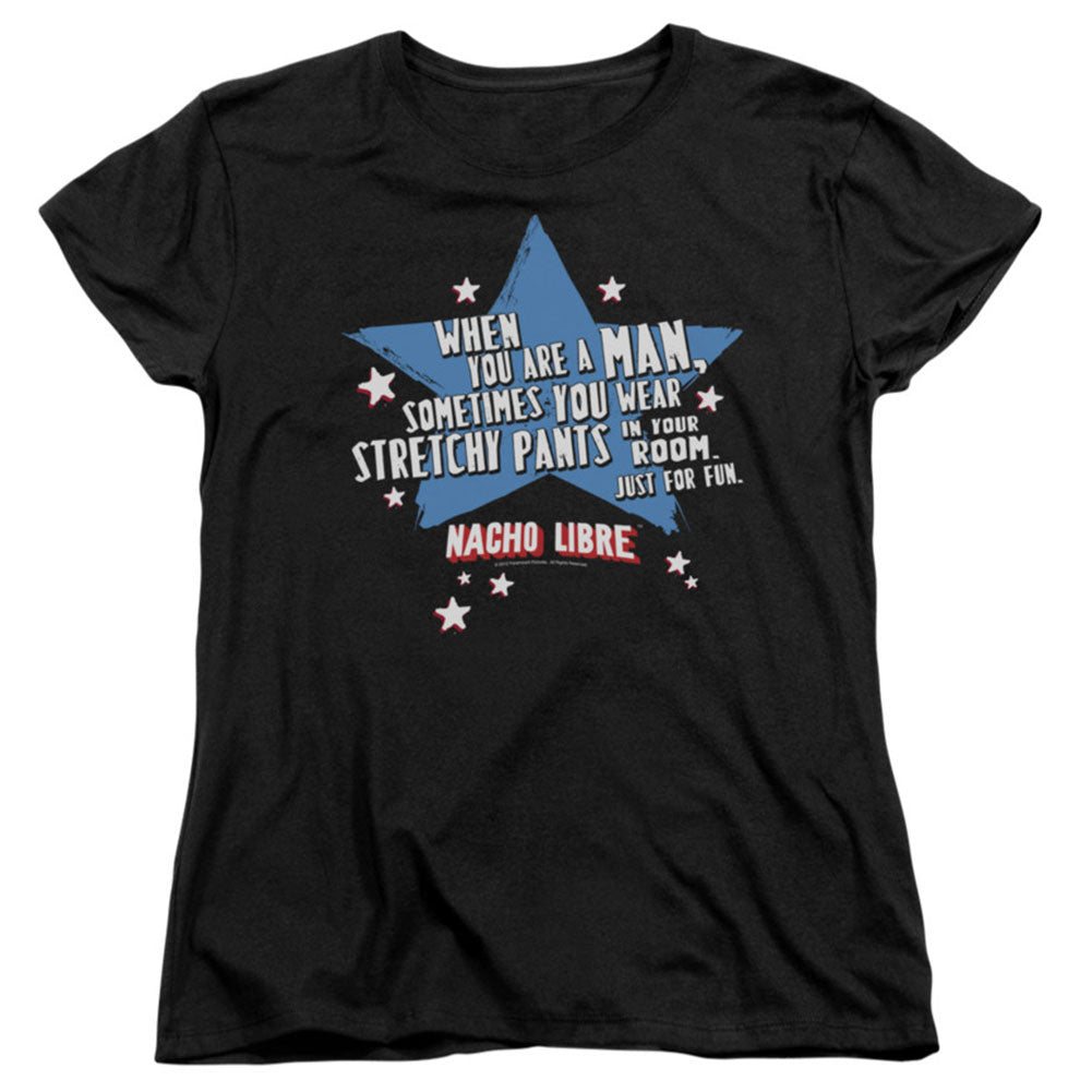 Stetchy Pants Womens T-shirt