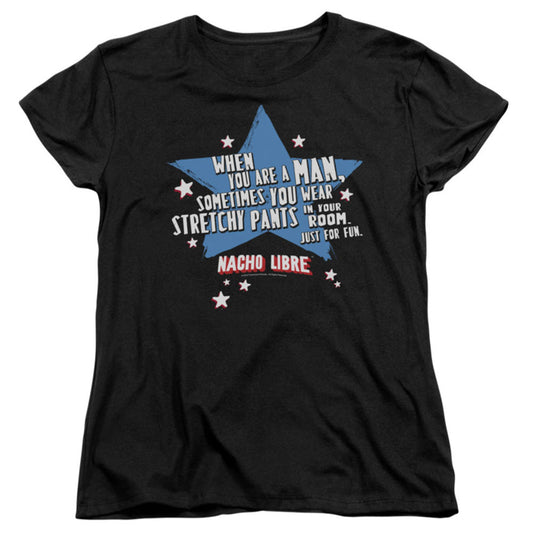 Stetchy Pants Womens T-shirt