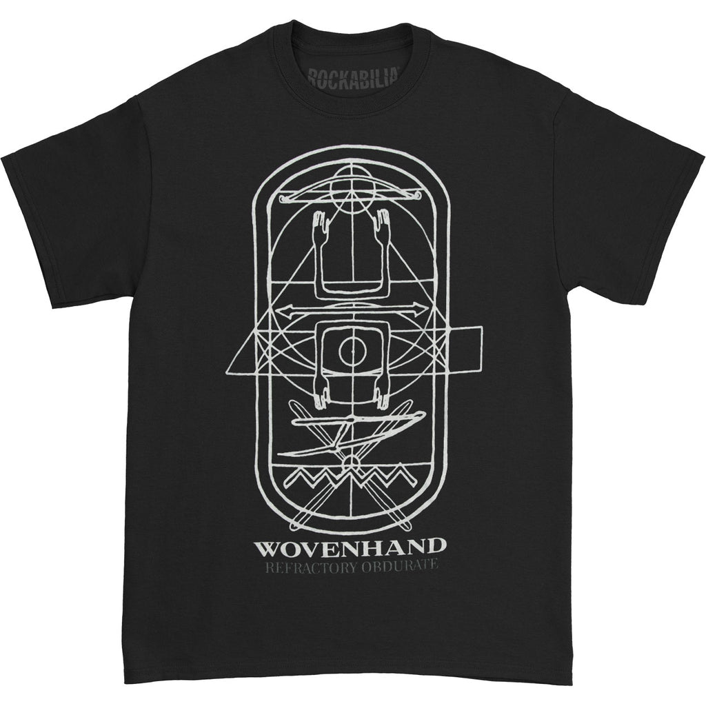 Wovenhand Refractory Obdurate Black T-shirt 167096 | Rockabilia Merch Store