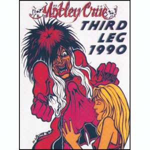Motley Crue Laminated Backstage Pass