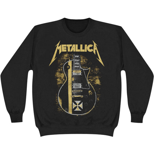 Metallica Hetfield Iron Cross Guitar Sweatshirt