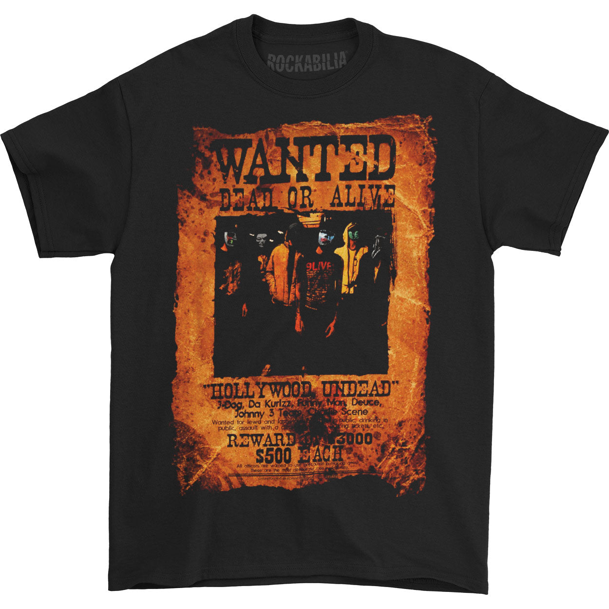 Wanted D.O.A. T-shirt