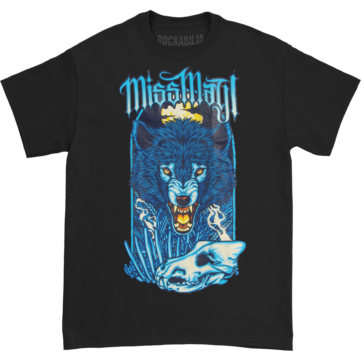 Miss May I Angry Wolf T-shirt