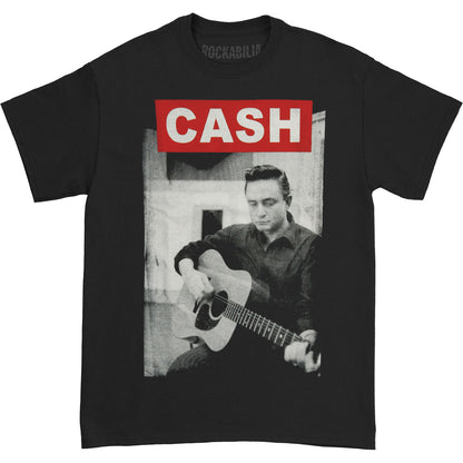 Johnny Cash Red Block T-shirt