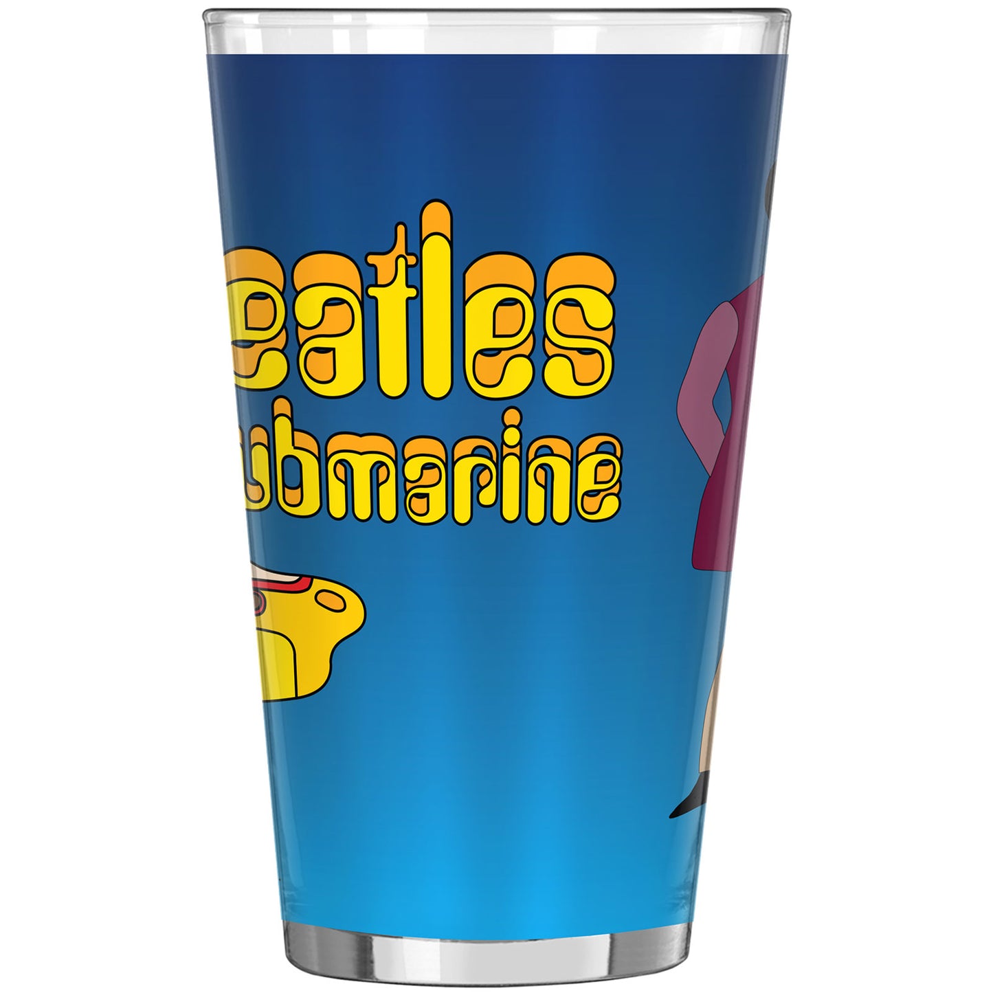 Yellow Submarine Pint Glass
