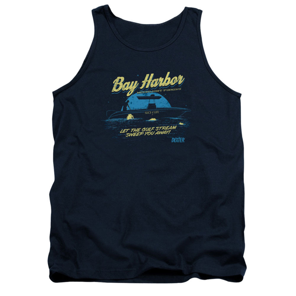 Moonlight Fishing Mens Tank