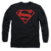 Red On Black Shield Long Sleeve