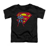Superman & Logo Childrens T-shirt