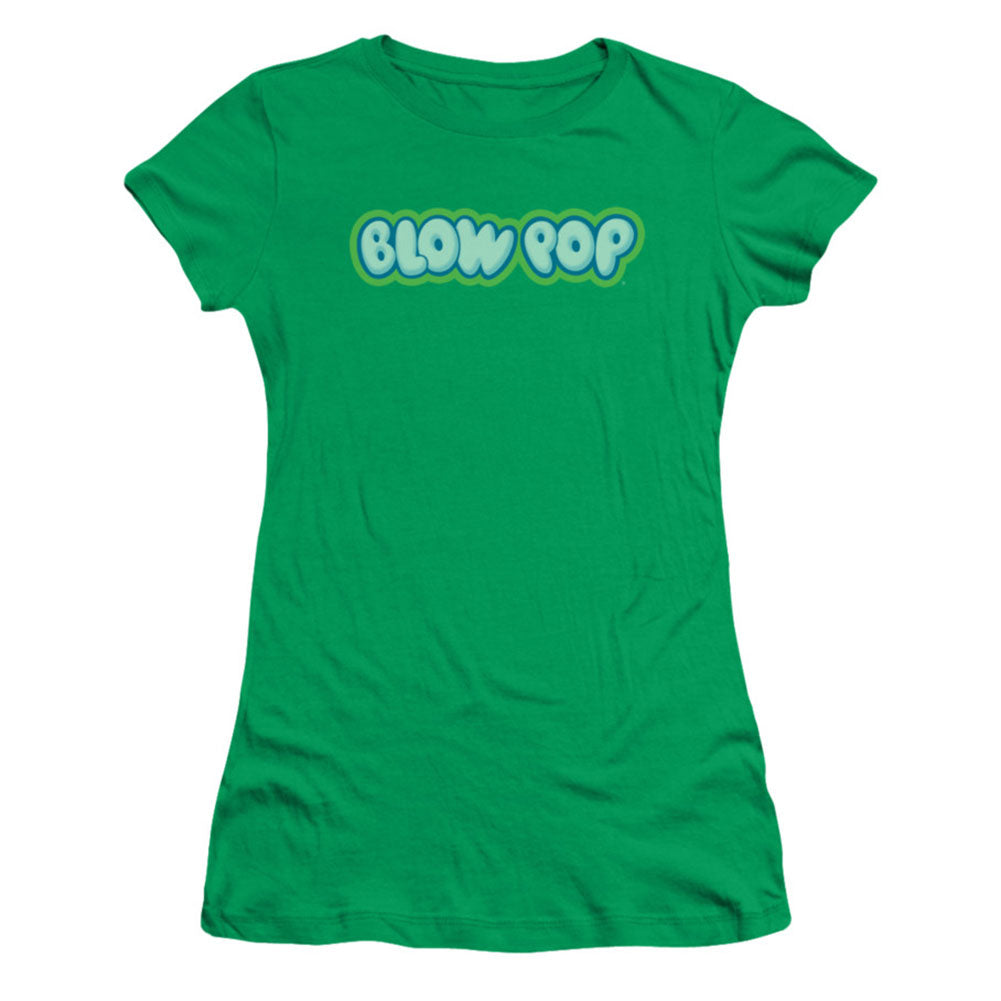 Blow Pop Logo Cap Sleeve Junior Top