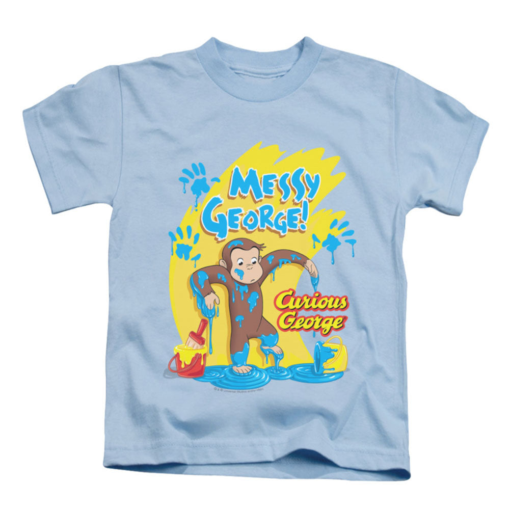 Curious George Messy George Childrens T-shirt