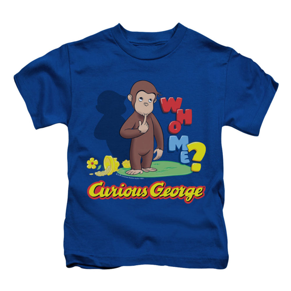 Curious George Who Me Childrens T-shirt