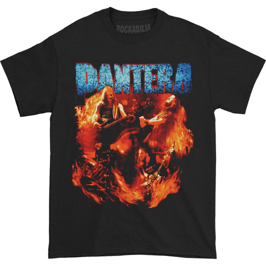 Pantera Band Flames T-shirt