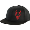 X-Face Black/Red Snapback Hat Baseball Cap