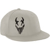 Charcoal X-Face Grey Snapback Hat Baseball Cap