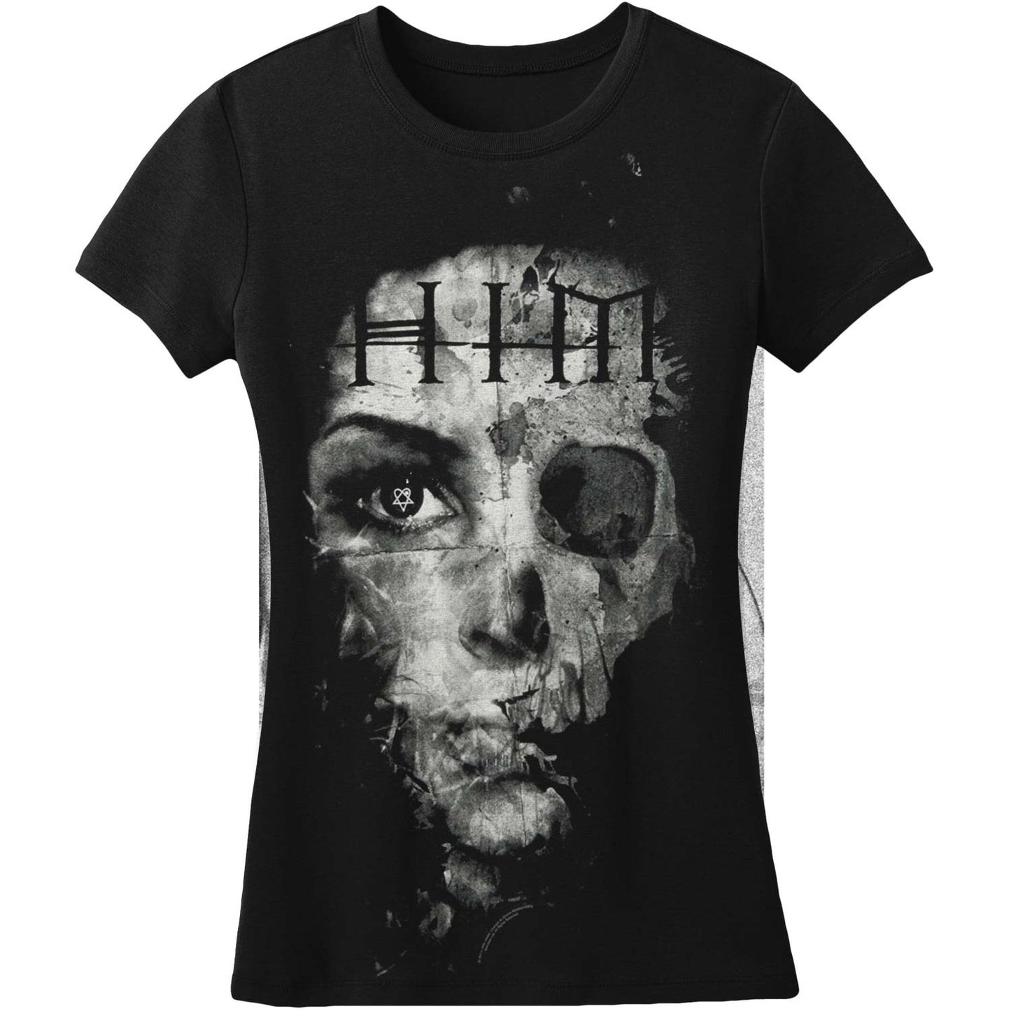 Woman B & W Junior Top