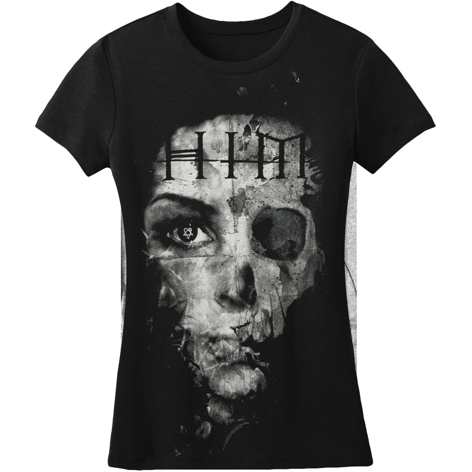 Woman B & W Junior Top