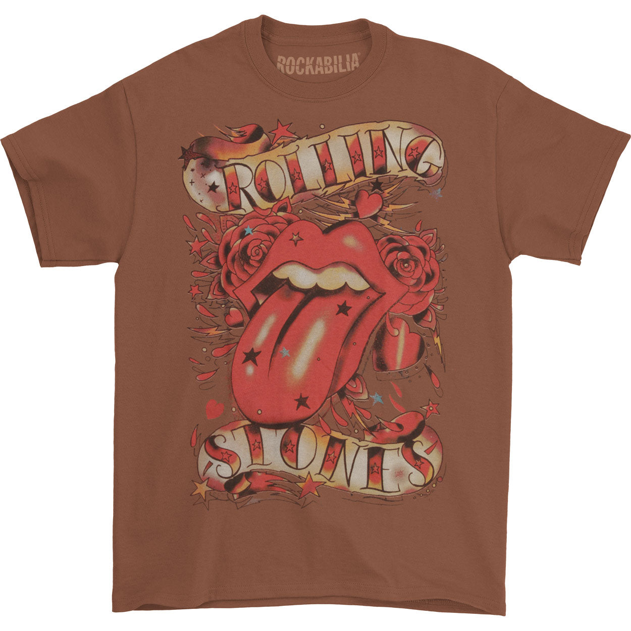 Rolling Stones Tongue & Stars T-shirt