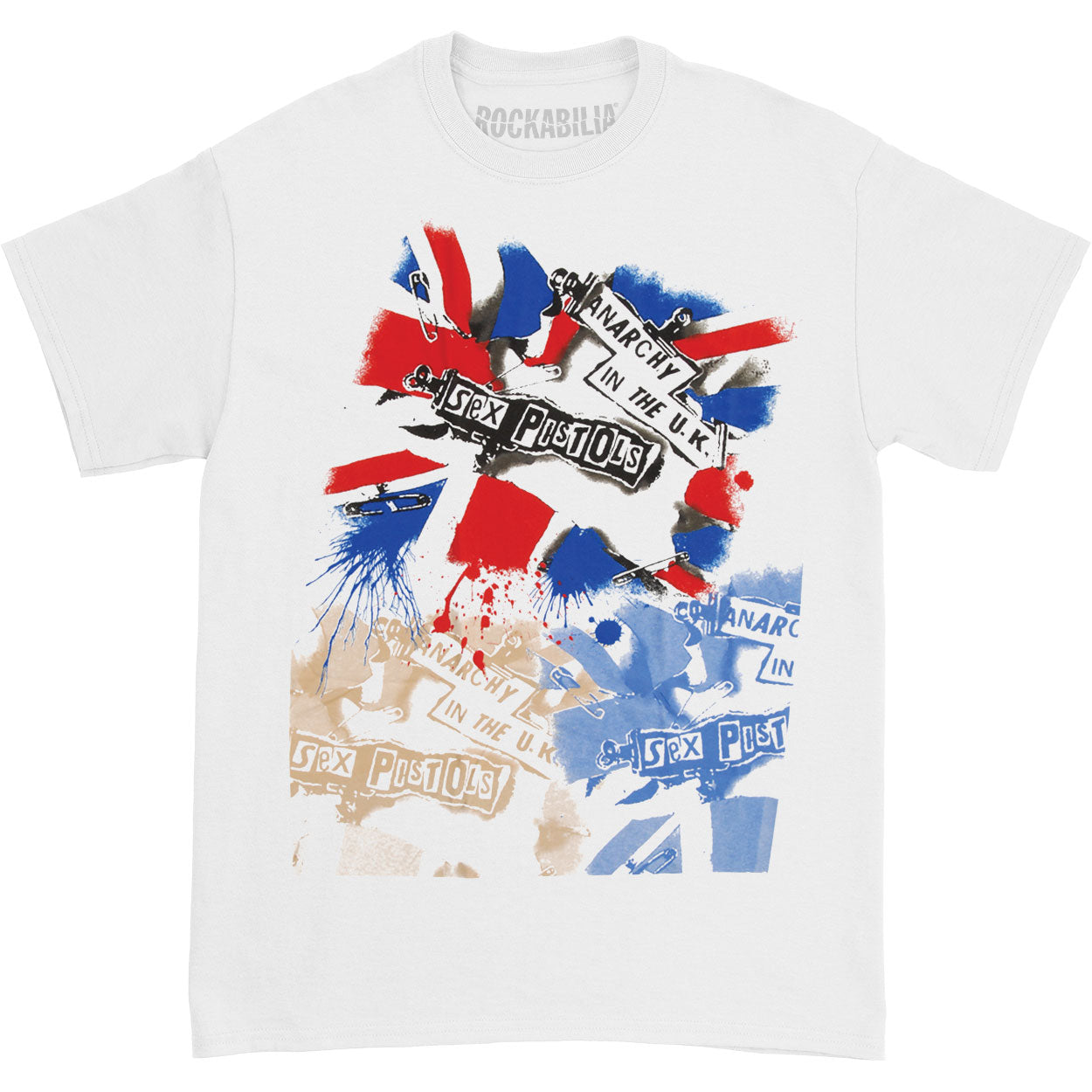 Sex Pistols Anarchy Two Side T-shirt