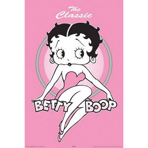 Betty Boop Pink Domestic Poster