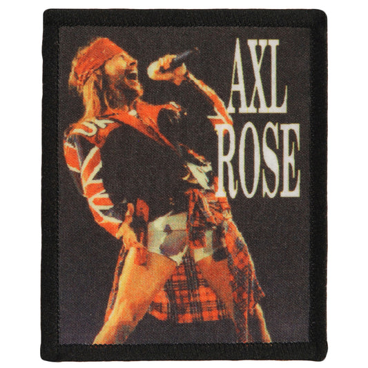 Guns N Roses Axl Rose Screen Printed Patch