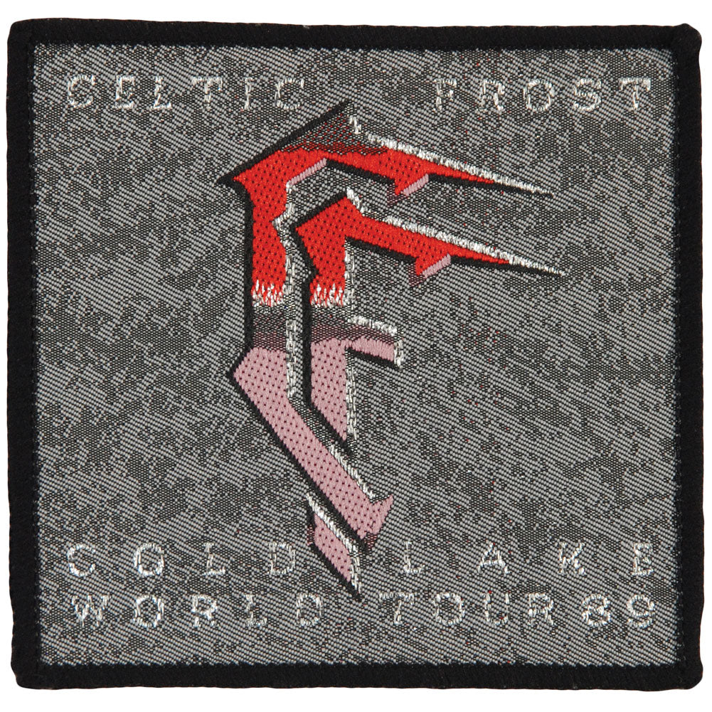Celtic Frost 1989 World Tour Gray Woven Patch