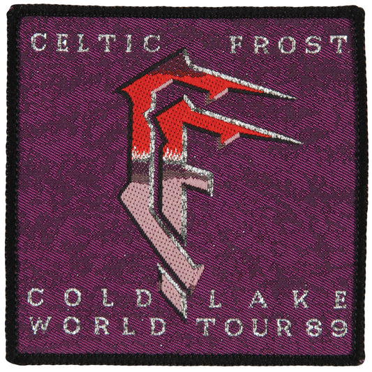 Celtic Frost 1989 World Tour Purple Woven Patch