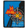 Pyromania Square (Black Border) Screen Printed Patch