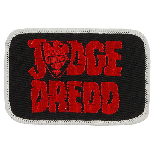 Judge Dredd Embroidered Patch