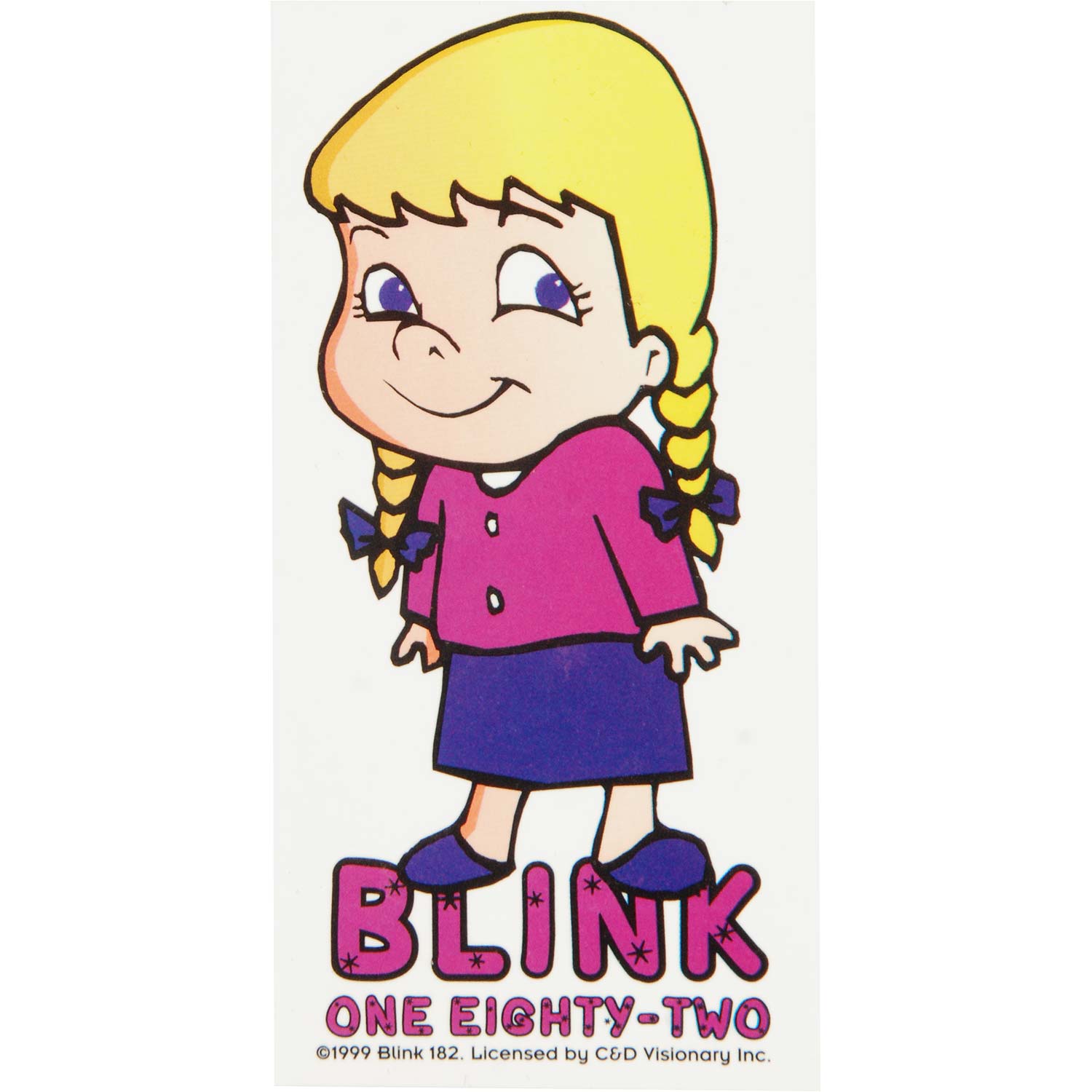 Blink 182 Little Girl Sticker