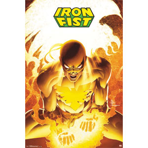 Iron Fist Scream Domestic Poster